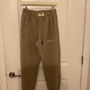 YoungLA Tan Sweatpants Relaxed Fit Joggers
